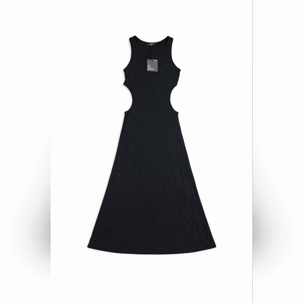 NWT-  See You Monday Black Cutout Midi Dress – Sleeveless Bodycon | Medium